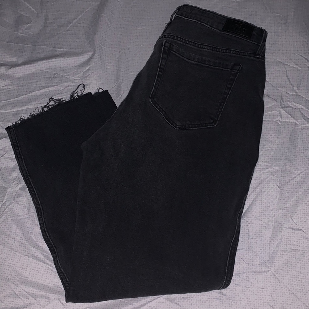 Hollister black mom jeans🖤